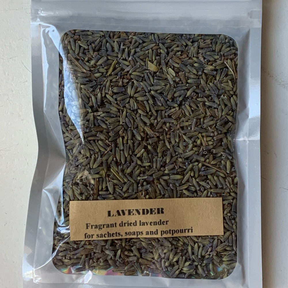 FRESH Dried Lavender Buds Aromatherapy Soap Scrub Bath Salt Making Sealed in PKG